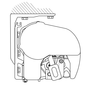 Montavimas prie lubų