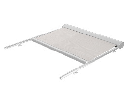 Stogo markizė, atspari vandeniui, balta