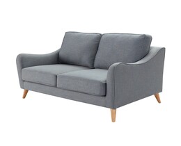 Sofa Venuste džinso mėlyna/ruda 2 vietų
