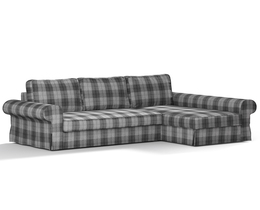 „Backabro“ sofa-lova su šezlongo užvalkalu