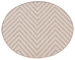 Dywan Lineo smėlio/audinės spalvos 120 cm
