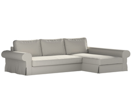 „Backabro“ sofa-lova su šezlongo užvalkalu