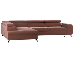 Išskleidžiama kampinė sofa Leo