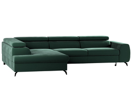 Išskleidžiama kampinė sofa Leo