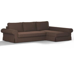 „Backabro“ sofa-lova su šezlongo užvalkalu