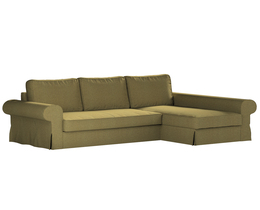„Backabro“ sofa-lova su šezlongo užvalkalu