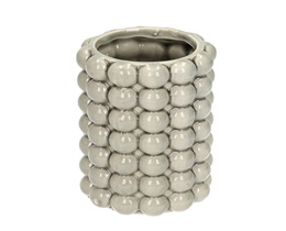 Wazon Mizo 12 cm pilkai alyvuogių spalvos