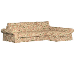 „Backabro“ sofa-lova su šezlongo užvalkalu