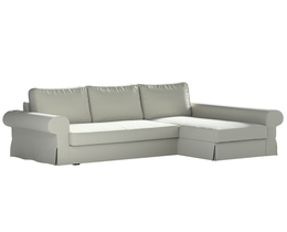 „Backabro“ sofa-lova su šezlongo užvalkalu