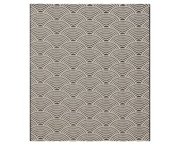 Dywan Jersey Home smėlio/juodos spalvos 120x170cm