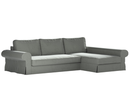 „Backabro“ sofa-lova su šezlongo užvalkalu