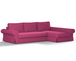 „Backabro“ sofa-lova su šezlongo užvalkalu