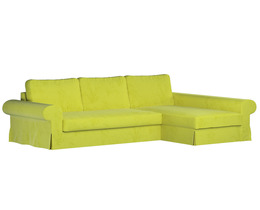 „Backabro“ sofa-lova su šezlongo užvalkalu