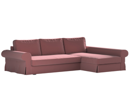 „Backabro“ sofa-lova su šezlongo užvalkalu