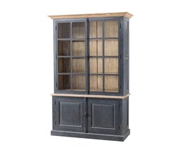 Indauja Gordes 110x46x230 sendinta juoda ir natūrali