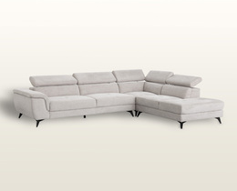 Sofa Randers pilka, dešininė