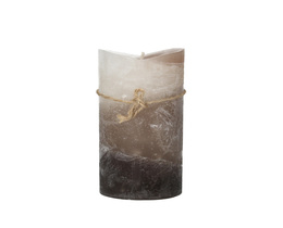 Świeca Dorotea 15 cm latte
