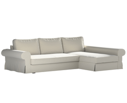 „Backabro“ sofa-lova su šezlongo užvalkalu