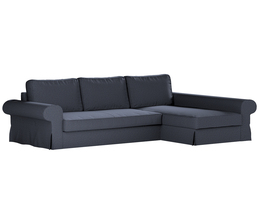 „Backabro“ sofa-lova su šezlongo užvalkalu