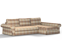 „Backabro“ sofa-lova su šezlongo užvalkalu