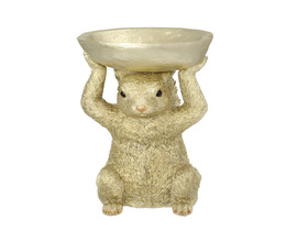 Figurka voverės formos dubuo 23 cm