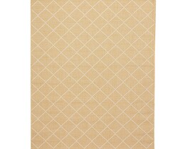 Dywan Lineo medaus aukso/sniego baltumo 160x230cm