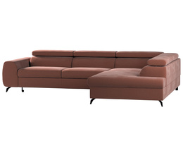 Išskleidžiama kampinė sofa Leo