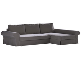 „Backabro“ sofa-lova su šezlongo užvalkalu