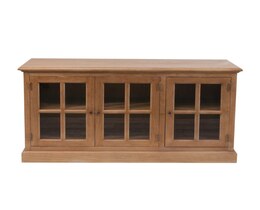 Komoda Josette 148x45x85cm natūrali pilka