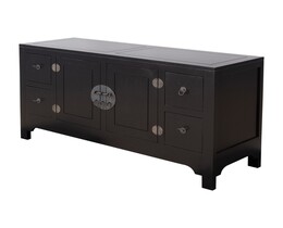 Komoda Modern 137x45x76cm juoda