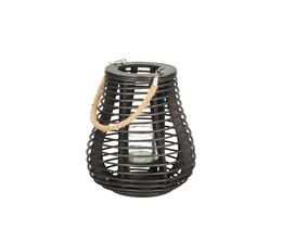 Lampion Vela 33cm juoda