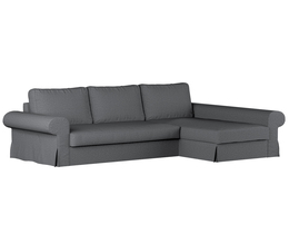 „Backabro“ sofa-lova su šezlongo užvalkalu