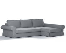 „Backabro“ sofa-lova su šezlongo užvalkalu