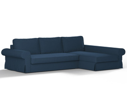„Backabro“ sofa-lova su šezlongo užvalkalu