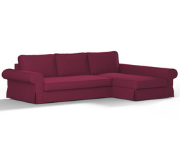 „Backabro“ sofa-lova su šezlongo užvalkalu