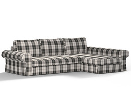 „Backabro“ sofa-lova su šezlongo užvalkalu