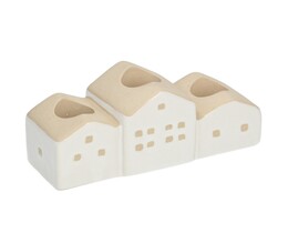 Świecznik Namai 13x5x7cm balti