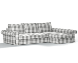 „Backabro“ sofa-lova su šezlongo užvalkalu
