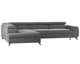 Išskleidžiama kampinė sofa Leo