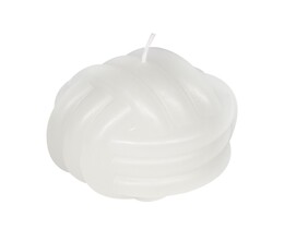 Žiedinė žvakė „Zoya“ 8 cm, balta