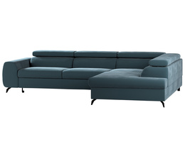 Išskleidžiama kampinė sofa Leo