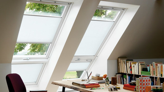 VELUX Plisuotos žaliuzės