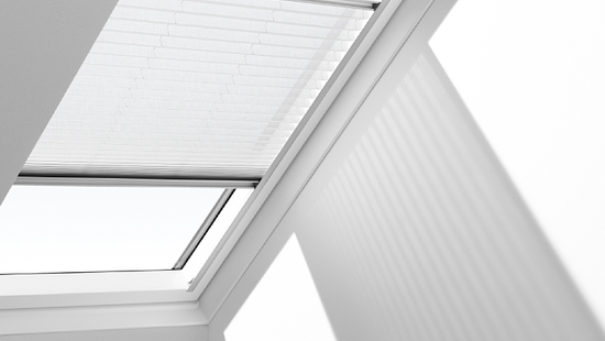 VELUX Plisuotos žaliuzės