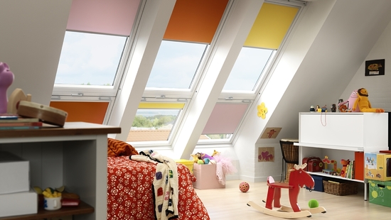 VELUX užtemdančios žaliuzės