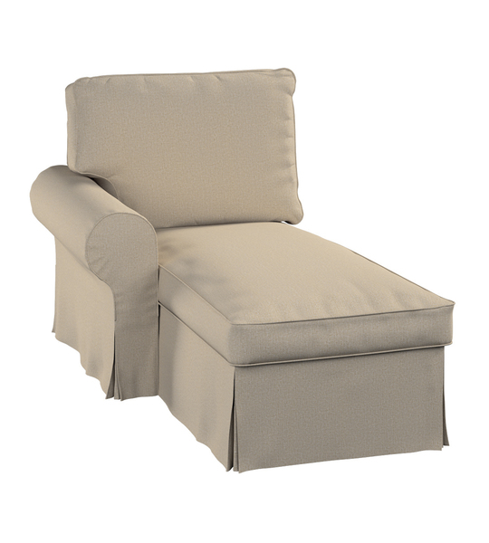 Chaise longue cover Ektorp left