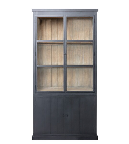 Display cabinet Merlan 129x40x230cm