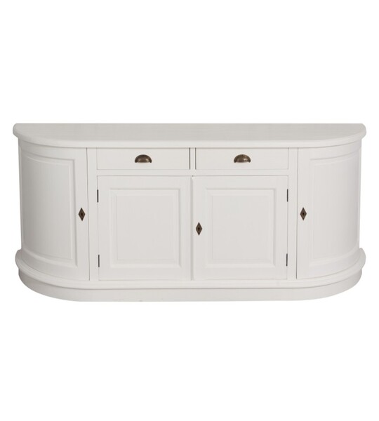 Chest of drawers Brighton 4 doors + 2 drawers white