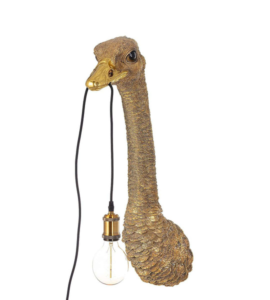 Lampa wall Gold Ostrich 72cm