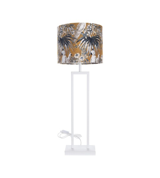 Lampa stołowa White Parrot 78cm