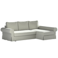Backabro sofa Bed with Chaise Longue Cover